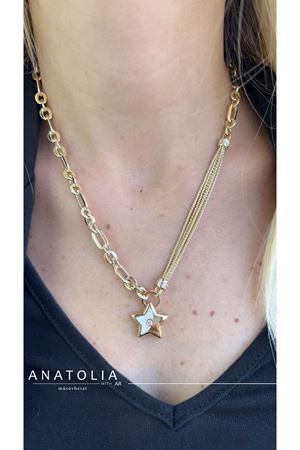 CETAŞ ETERNA SEDEFLİ YILDIZ KOLYE