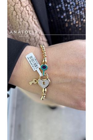 CETAŞ FORTUNA KALP ANAHTAR BİLEKLİK