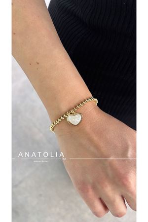 CETAŞ ETERNA SEDEFLİ KALP BİLEKLİK